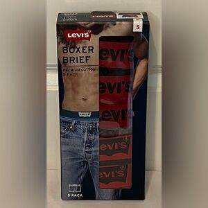 Levi's Men’s Boxer Brief 5 Pack Sz S